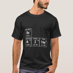 Var min Inslag i den kemiska periodiska Bord Fu T Shirt