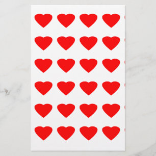 Var min jGibney för valentinhjärtor 36Red Transp Brevpapper