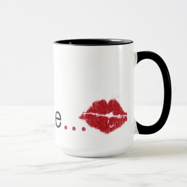 Var min läppstiftvalentin mugg (Höger)