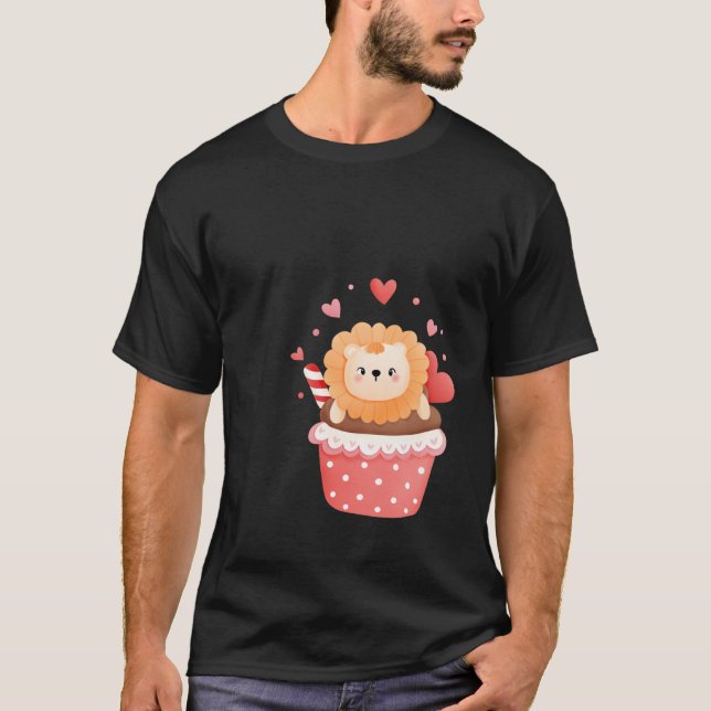Var min lejona lionessvalentin t shirt (Framsida)