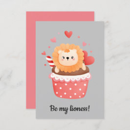 Var min lejona, lionfria valentin inbjudningar