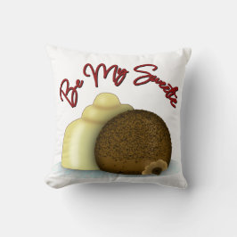 Var min lilla vita chokladdag Alla hjärtans dag Kudde