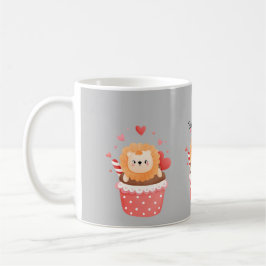 Var min lioness valentine lejona Mugg