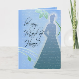 Var min Maid of honor? Inbjudan