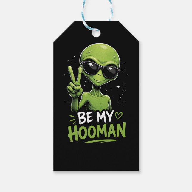 Var Min Människa 👽 Presentetikett (Framsidan)