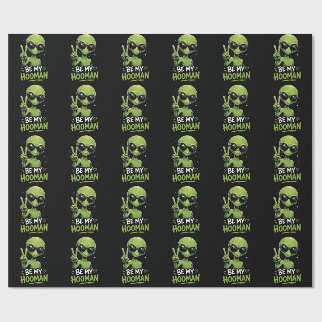 Var Min Människa 👽 Presentpapper (Platt)