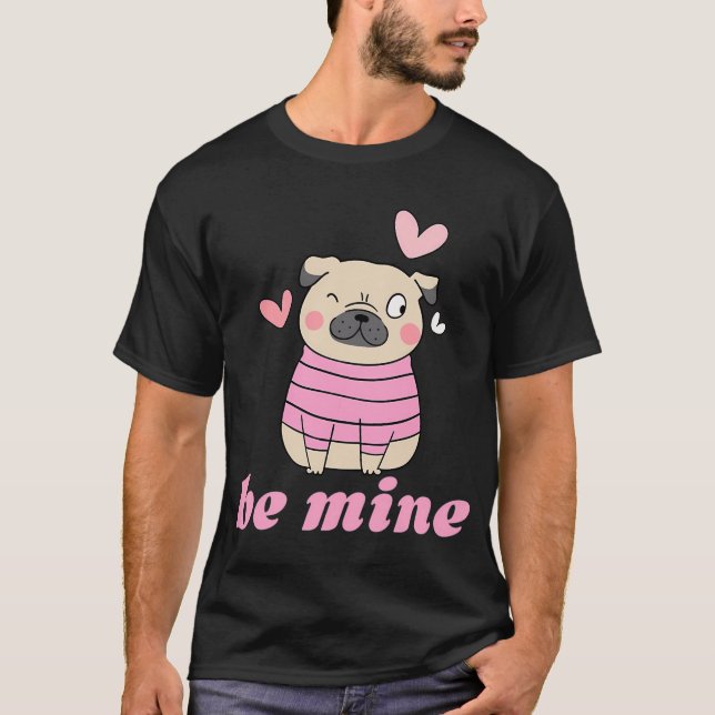 Var Min Mops T Shirt (Framsida)