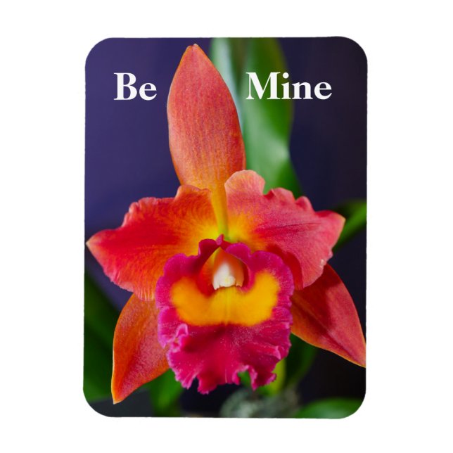 Var min Orange, orchid Flexible Magnet (Vertikal)