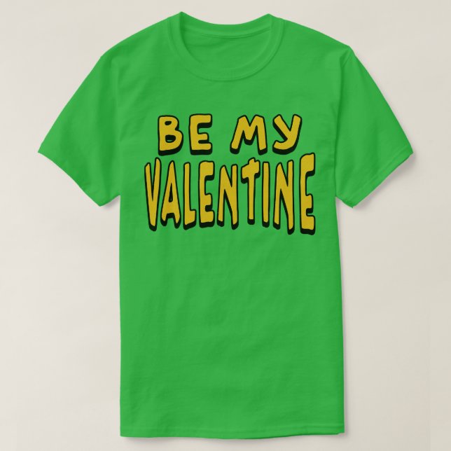 Var Min Retro Förälskade Text T Shirt (Design framsida)