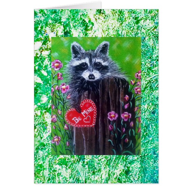 "Var min Rocky Valentine" Hälsningskort (Framsidan)