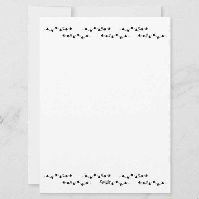 VAR MIN - Söt moderniserad Alla hjärtans dag-gåva  Julkort (Baksida)