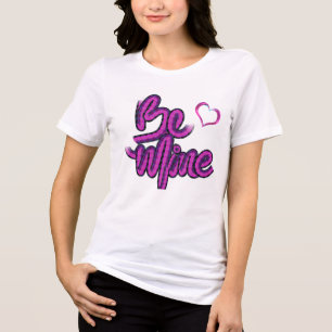 Var Min - SW Grape Pink designtext T Shirt