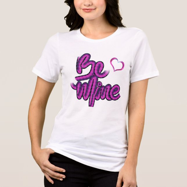 Var Min - SW Grape Pink designtext T Shirt (Framsida)