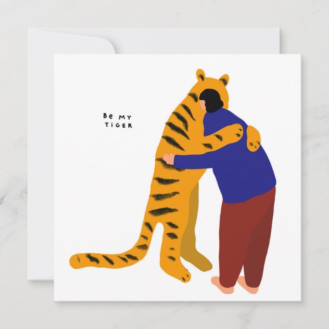 Var min tiger inbjudningar (Framsida)