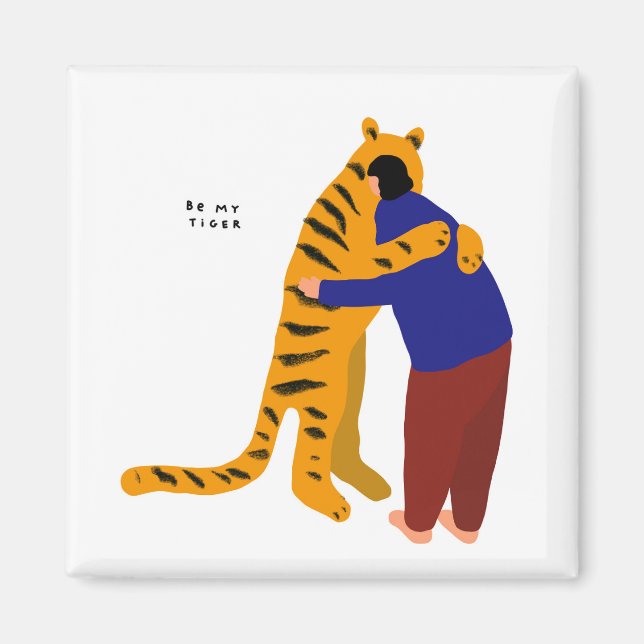 Var min tiger magnet (Framsidan)