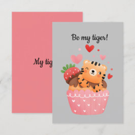 Var min tiger tigress valentine inbjudningar