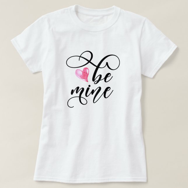 Var min Typografi Valentine T-shirt (Design framsida)
