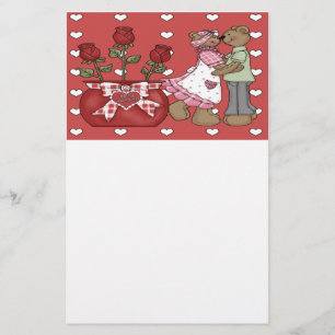 Var min valentin! Brevpapper
