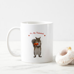Var min valentin från gullig ekorre kaffemugg