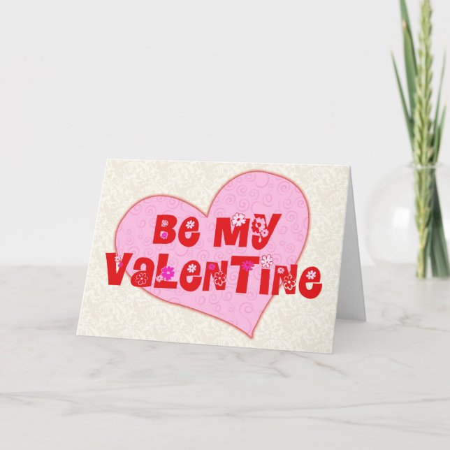 Var min valentin helgkort (Framsida)