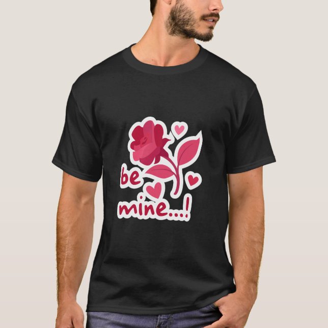 Var min valentin t shirt (Framsida)