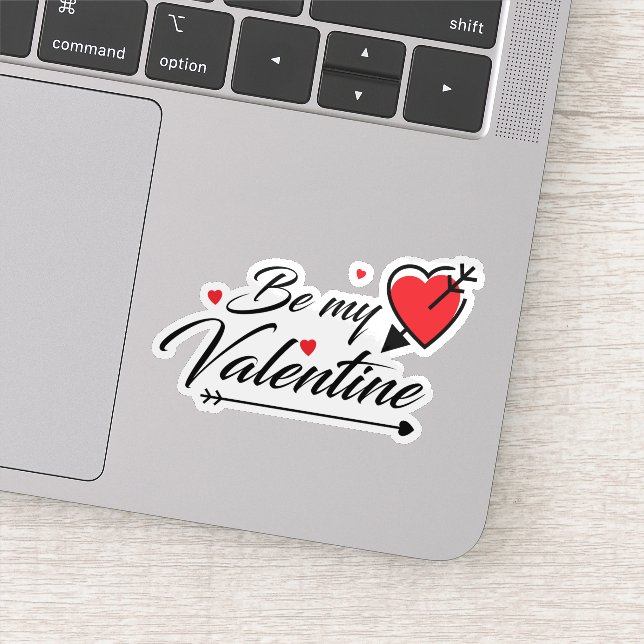 Var min valentindekalett klistermärken (Detalj)