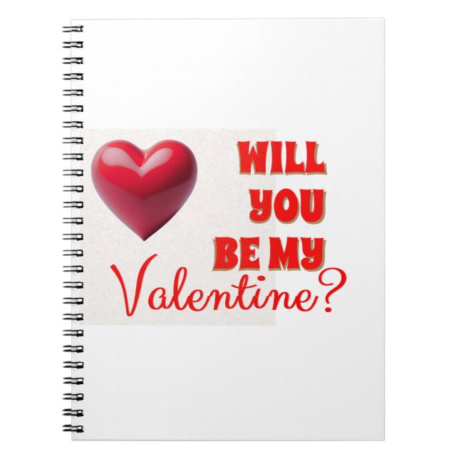 Var min Valentine Anteckningsbok (Framsidan)