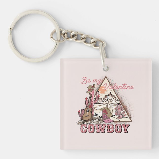 Var min Valentine Cowboy | Romantisk Western Deser (Framsidan)