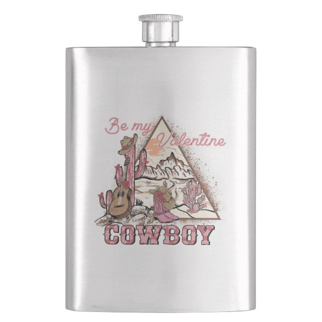 Var min Valentine Cowboy | Romantisk Western Deser Fickplunta (Framsidan)