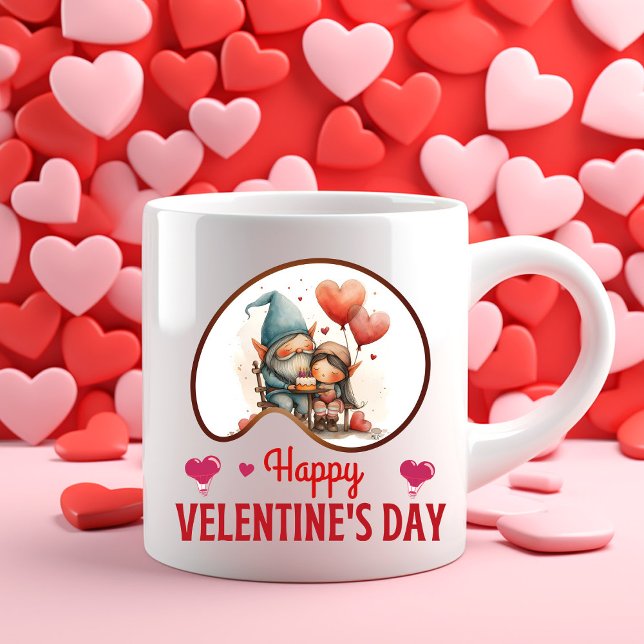 Var min Valentine? - Devotion Två-Tonad Mugg (Skapare uppladdad)