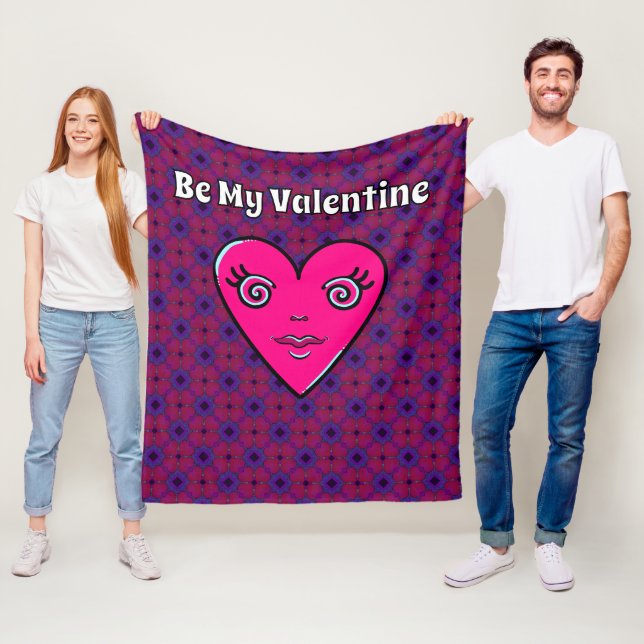 Var min Valentine Fleece Blanket (På plats)