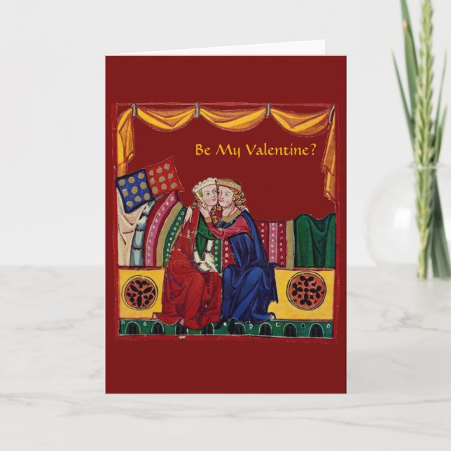 Var min Valentine? Helgkort (Framsida)