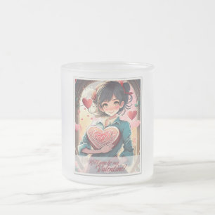 Var min Valentine i Manga Stil 31470 Frostad Glasmugg