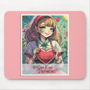 Var min Valentine i Manga Stil 33419 Musmatta