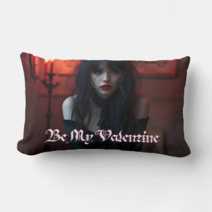Var min Valentine i Mörk Romantik Lumbarkudde