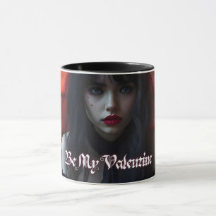Var min Valentine i Mörk Romantik Mugg