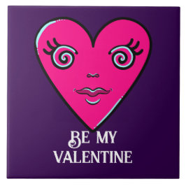 Var min Valentine Kakelplatta