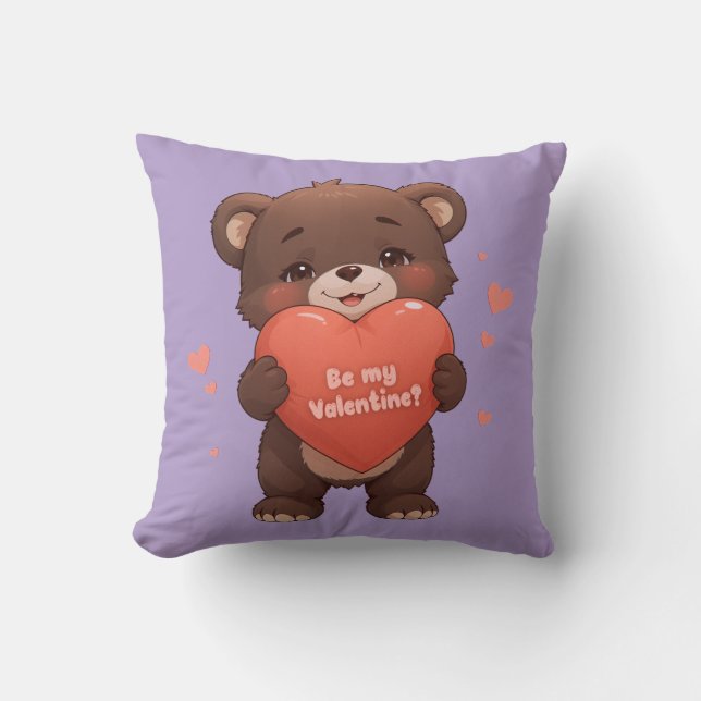 Var min Valentine? Kudde (Framsida)