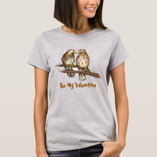 Var min Valentine Love Bird Lovebird Valentine Day Tröja