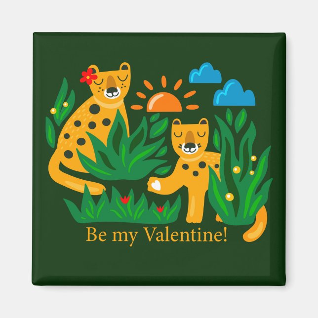 Var min Valentine! Magnet (Framsidan)