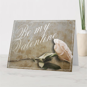Var min Valentine med Ro Kort