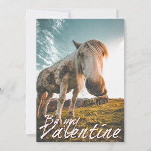 Var min Valentine med tittar horse V2.0