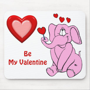 Var min Valentine Mousepad Musmatta