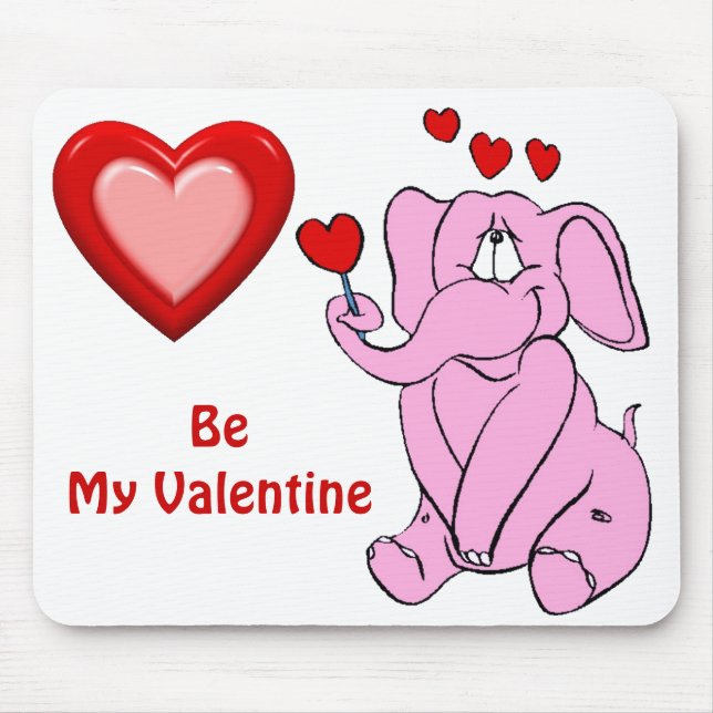 Var min Valentine Mousepad Musmatta (Framsidan)
