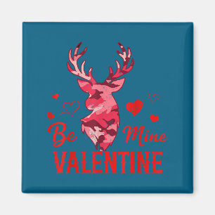 Var Min Valentine Nk Kamouflage Hjort Jakt Valenti Magnet