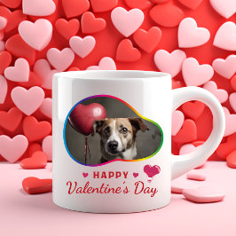 Var min Valentine? - Passionate Embrace Två-Tonad Mugg