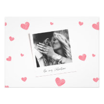 Var min Valentine | personlig Photo | Rött hjärta