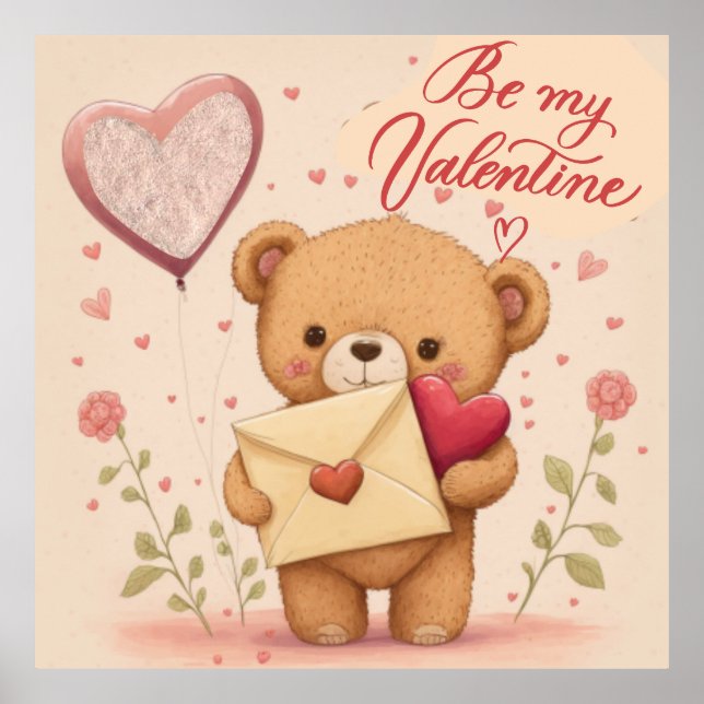 Var min Valentine Poster (Framsidan)