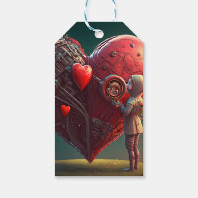 Var min Valentine Presentetikett (Framsidan)