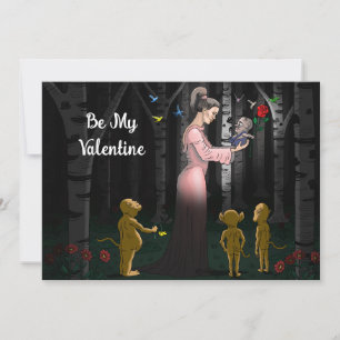 Var Min Valentine Prinsessa Julkort